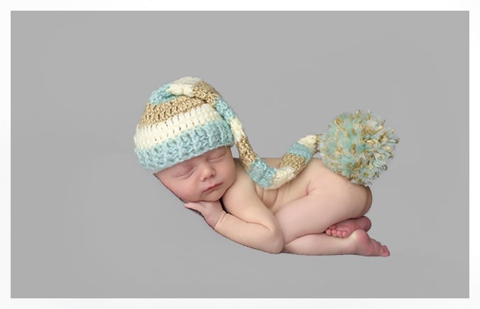 sleeping infant